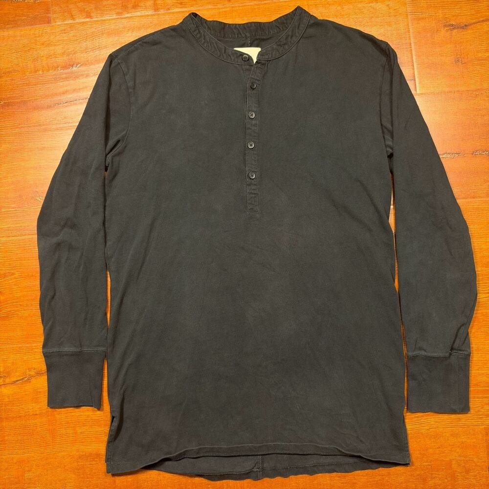Fear Of God FOG Henley T Shirt Men M Black Long Sleeve Collection One 2015-2016